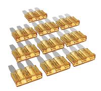 AUPROTEC Micro 3 Fusibles à lame MikrOTO III 5A - 15A fusible enfichable d'automobile choix : 5A ampère châtain, 10 pcs