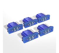 AUPROTEC Mini LP Fusibles à lame 2A - 30A fusible enfichable d'automobile choix : 15A ampère bleu, 5 pcs