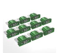 AUPROTEC Mini LP Fusibles à lame 2A - 30A fusible enfichable d'automobile choix : 30A ampère vert, 10 pcs