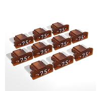 AUPROTEC Mini LP Fusibles à lame 2A - 30A fusible enfichable d'automobile choix : 7,5A ampère brun, 10 pcs