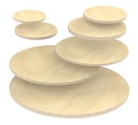 AUPROTEC Panneau de Contreplaqué 27mm rond Ø 800 mm Bouleau Coupe ronde de contreplaqué 20cm-148cm au choix Plateau de Table Bistró Bar Café Table d'appoint de jardin et terrasse etc.