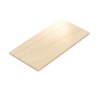 AUPROTEC Plateau de table 19 mm en pin maritime 90x40 cm | Planche de fibres avec bord ABS de 2 mm et collage PU | Revêtu de résine mélaminée | Robuste et hydrofuge