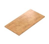 AUPROTEC Plateau de table 19 mm Pale Lancelot Chêne 100x90 cm I Panneaux de particules avec bord ABS de 2 mm et collage PU I Revêtu de résine mélaminée I Robuste et hydrofuge