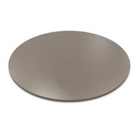 AUPROTEC Plateau de table rond 19 mm Ø 1100 mm Congo Panneau en bois mélaminé aggloméré avec bord ABS au choix : 110 cm