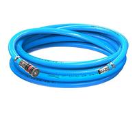 Auprotec® Pneumatics Tuyau à air comprimé - Jeu de Tuyau + Würth raccord de sécurité Choix: (5m mètre, Ø intérieur 9mm)