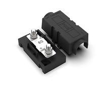 AUPROTEC Porte-fusibles MIDI avec couvercle de protection et fusible Midi 80 A Blanc