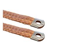 AUPROTEC Tresse de Masse pour le moteur avec les Extrémités de câble étamées Longueur 450 mm 70 mm² 400A