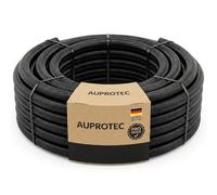 AUPROTEC Tube ondulé fendu NW 37 / Ø intérieur 36,5 mm, 25 m, noir