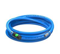 AUPROTEC Würth - Tuyau à air comprimé - Diamètre intérieur : 9 mm - 5 m - Avec raccord de sécurité Prevost S1 pour compresseur d'air comprimé - Tuyau de compresseur Würth très flexible