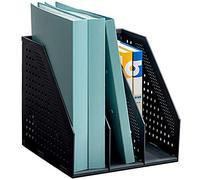 AUPSEN Organiseur de bureau pliable avec 3 compartiments verticaux