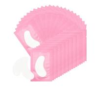 Auptiz 60 Paire Patch Extensions de Cils, Coussinets pour les cils, Extensions de Cils Gel Patch, Gel Yeux Patchs Cils Pad Eye pour L'extension de Cils Personnelle (Rose)