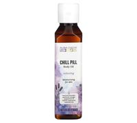 Aura Cacia, Chill Pill, Huile pour le Corps, 4 fl oz (118 ml)