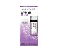 Aura Cacia, Essential Oil Blend, Soothing Roll-On, Lavender.31 fl oz (9.2 ml)