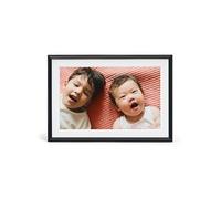 Aura Carver Gravel avec passe-partout en papier mat. Cadre Photo numerique design, Intelligent et participatif avec ecran HD 1 280 x 800 de 10,1'', 16:10, Angle de visionnement de 89 , Wi-FI, Cloud, S