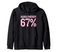 Aura Energy 67 Meme Drôle Internet Blague Virale Tendance Humour Sweat à Capuche