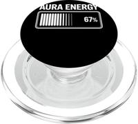 Aura Energy 67 pour Cent Pleine Conscience Spiritualité PopSockets PopGrip pour MagSafe