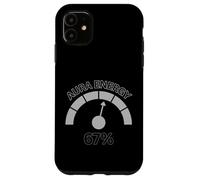Aura Energy à 67 Ans Six Sept Vibrations d'argot Alpha de la génération des mèmes Coque pour iPhone 11