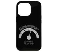 Aura Energy à 67 Ans Six Sept Vibrations d'argot Alpha de la génération des mèmes Coque pour iPhone 13 Pro