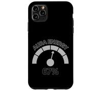 Aura Energy à 67 Ans Six Sept Vibrations d'argot Alpha de la génération des mèmes Coque pour iPhone 11 Pro Max