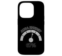 Aura Energy à 67 Ans Six Sept Vibrations d'argot Alpha de la génération des mèmes Coque pour iPhone 14 Pro