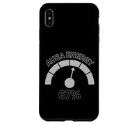 Aura Energy à 67 Ans Six Sept Vibrations d'argot Alpha de la génération des mèmes Coque pour iPhone XS Max