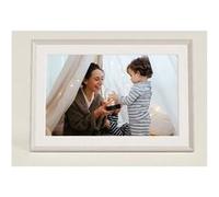 Aura Frames Carver Mat - Cadre numérique - 10.1" - 1280 x 800 - argile avec mat blanc CLAY