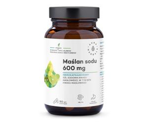 Aura Herbals Butyrate de Sodium 600 mg Micro-Encapsulé 90 Gélules
