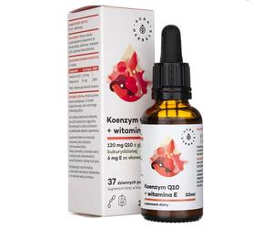Aura Herbals Coenzyme Q10 + Vitamine E en gouttes, 30 ml