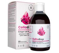 Aura Herbals Colladrop - collagène liquide de poisson + vitamine C - 500 ml