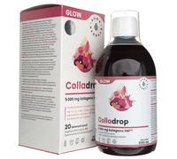 Aura Herbals Colladrop Glow, collagène marin 5000 mg, 500 ml