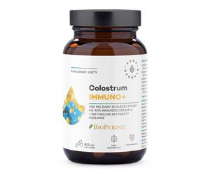 AURA HERBALS Colostrum Immuno + BioPerine (60 gélules)