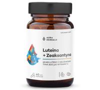 Aura Herbals Lutéine + zéaxanthine + vitamine A - 60 gélules