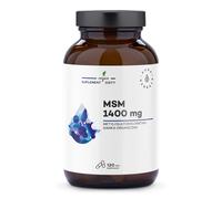 AURA HERBALS MSM 1400 mg, soufre organique (120 gélules)