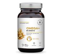 AURA HERBALS Oméga+ Vitamine D3 2000 UI (60 capsules molles)