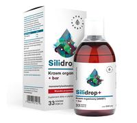 AURA HERBALS Silidrop+, silicium organique MMST + Bore (500 ml / 16,9 fl. oz.)