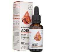 AURA HERBALS Vitamines ADEK, A + D3 2000 UI + E + K2 (30 ml / 1 fl. oz.)