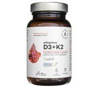 Aura Herbals Vitamine D3 2000 IU + K2, 90 capsules