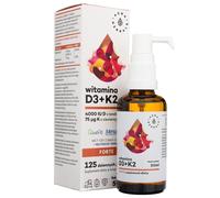 Aura Herbals Vitamine D3 4000 UI + K2 MK-7 huile MCT 50 ml