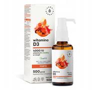 Aura Herbals Vitamine D3 4000 UI + K2 MK-7 huile MCT 50 ml
