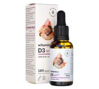 Aura Herbals Vitamine D3 Baby, gouttes 400 UI - 30 ml