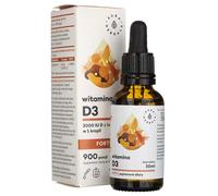 Aura Herbals Vitamine D3 FORTE, MCT, gouttes 2000 UI - 30 ml