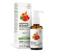 AURA HERBALS Vitamine K2mk7, 100 mcg Végane (50 ml / 1,69 fl. oz.)