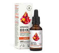 AURA HERBALS Vitamine D3, 4000 UI + K2 FORTE (30 ml / 1 fl. oz.)