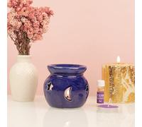AuraDecor Coffret cadeau diffuseur de chaleur avec bougies chauffe-plat || Décoration d'intérieur || Ensemble de diffuseurs || Bougies chauffe-plat || Bougies (lavande)