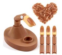 AuraFusion Main d'exercice pour ongles en gel, 3 doigts d'entraînement réglables et 100 embouts de remplacement, main d'entraînement pour le nail art pour femmes et filles, blanc