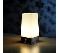 Auraglow Lot de 2 lampes de table à détecteur de mouvement PIR sans fil super lumineuses LED rechargeables pour couloir