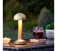 Auraglow Lot de 2 lampes de table rechargeables sans fil à piles - Lumière LED blanche à intensité variable pour table de chevet, salon, salle à manger, couloir, hôtel et restaurant