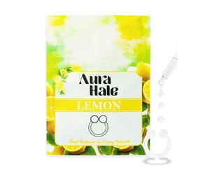 AuraHale Diffuseur nasal - Parfum citron pour une humeur vive, un esprit vif et un soutien immunitaire | Aromathérapie portable | Silicone de qualité médicale | Infusé à l'huile essentielle biologique