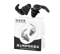 Aural Barriers - Bouclier antibruit pour un repos tranquille | Filtration haute fidélité avec brides et joint d'étanchéité pour sorties, avions, chambres et logements