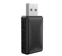 Auratrove Adaptateur 2 en 1 sans fil pour carplay pour Android Auto, connexion rapide USB Dongle convertit filaire en sans fil pour voitures compatibles, noir